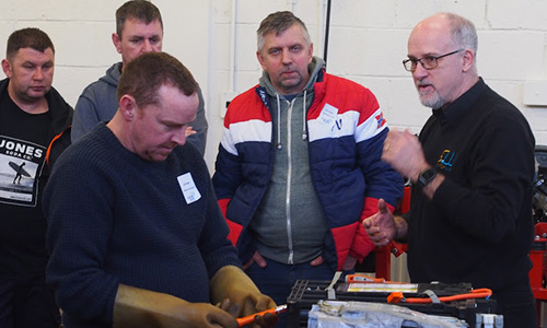 Salvage Wire group training for auto recycling professionals